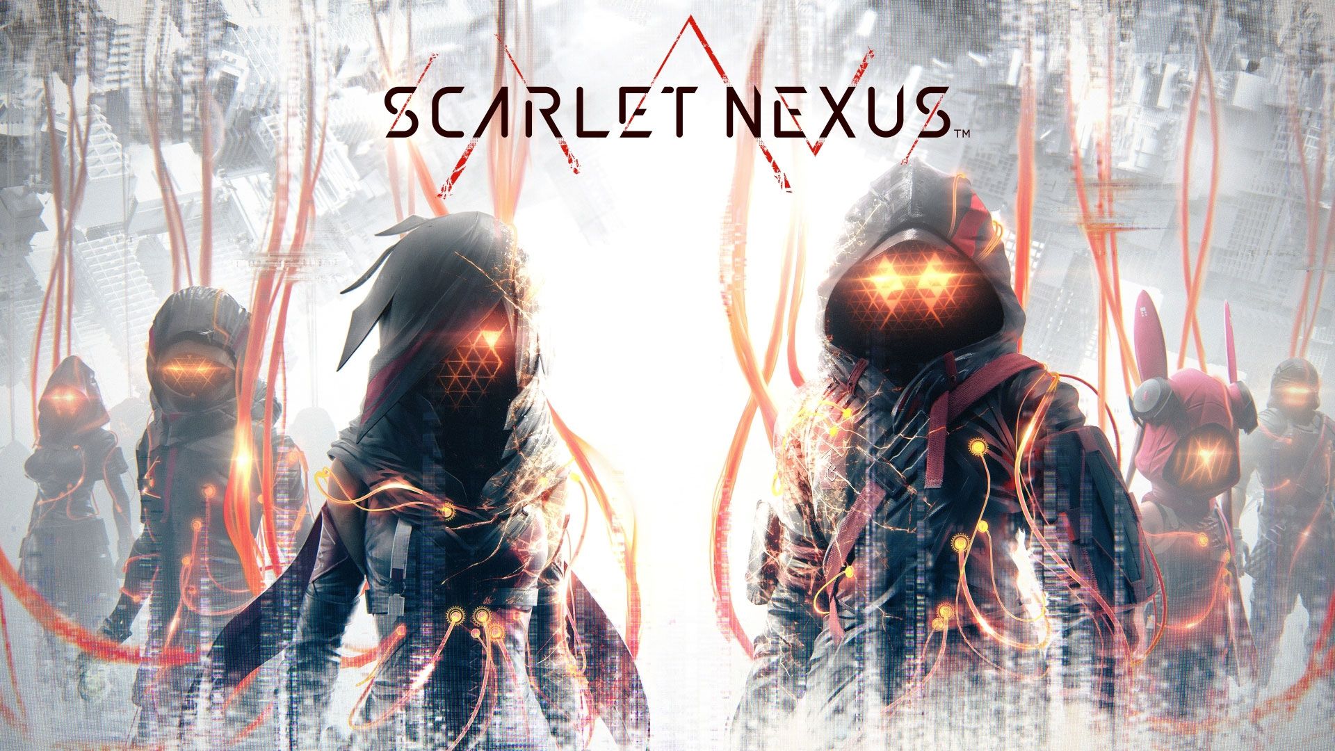 طرح روی جلد نسخه شرقی Scarlet Nexus