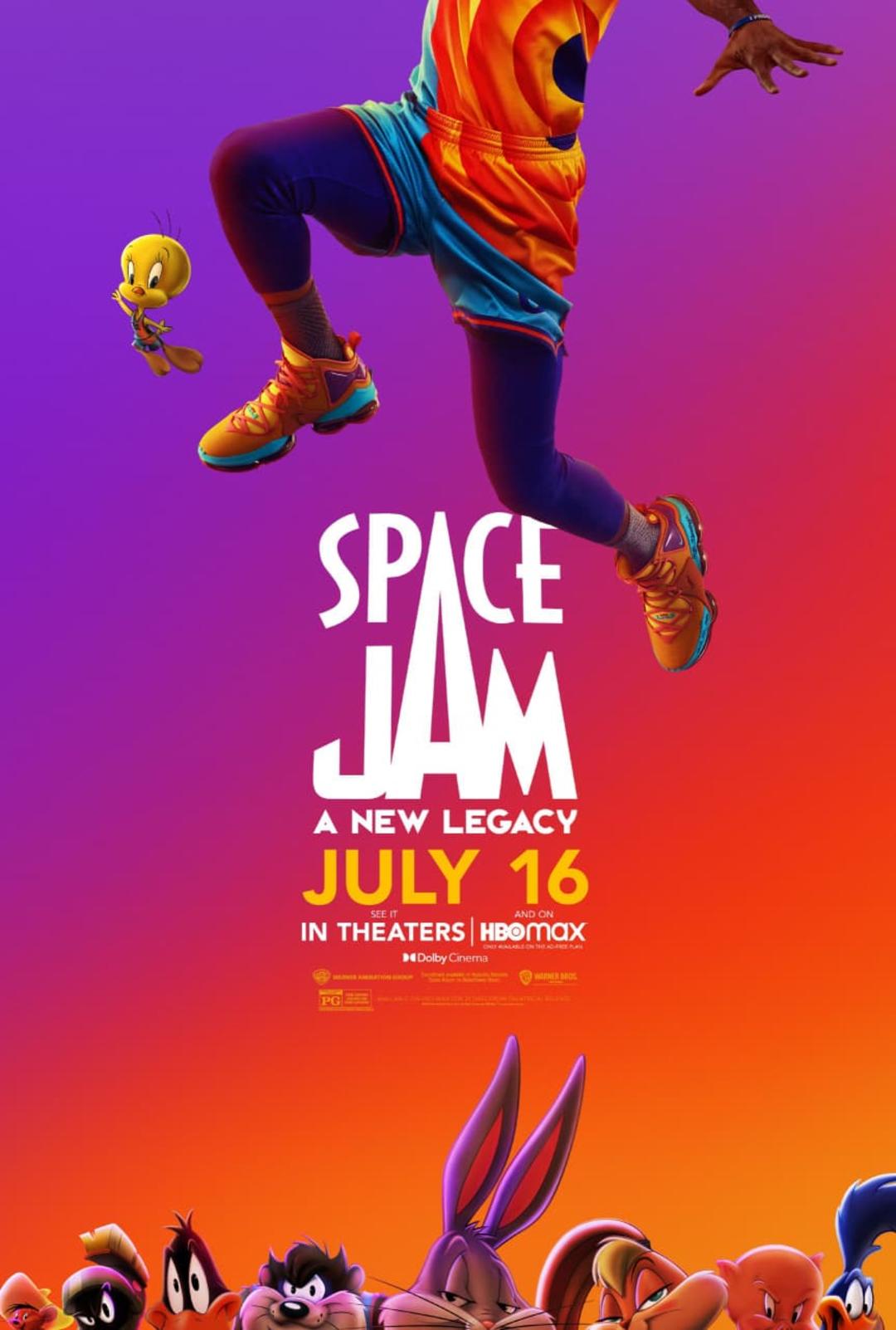 پوستر جدید فیلم Space Jam: A New Legacy