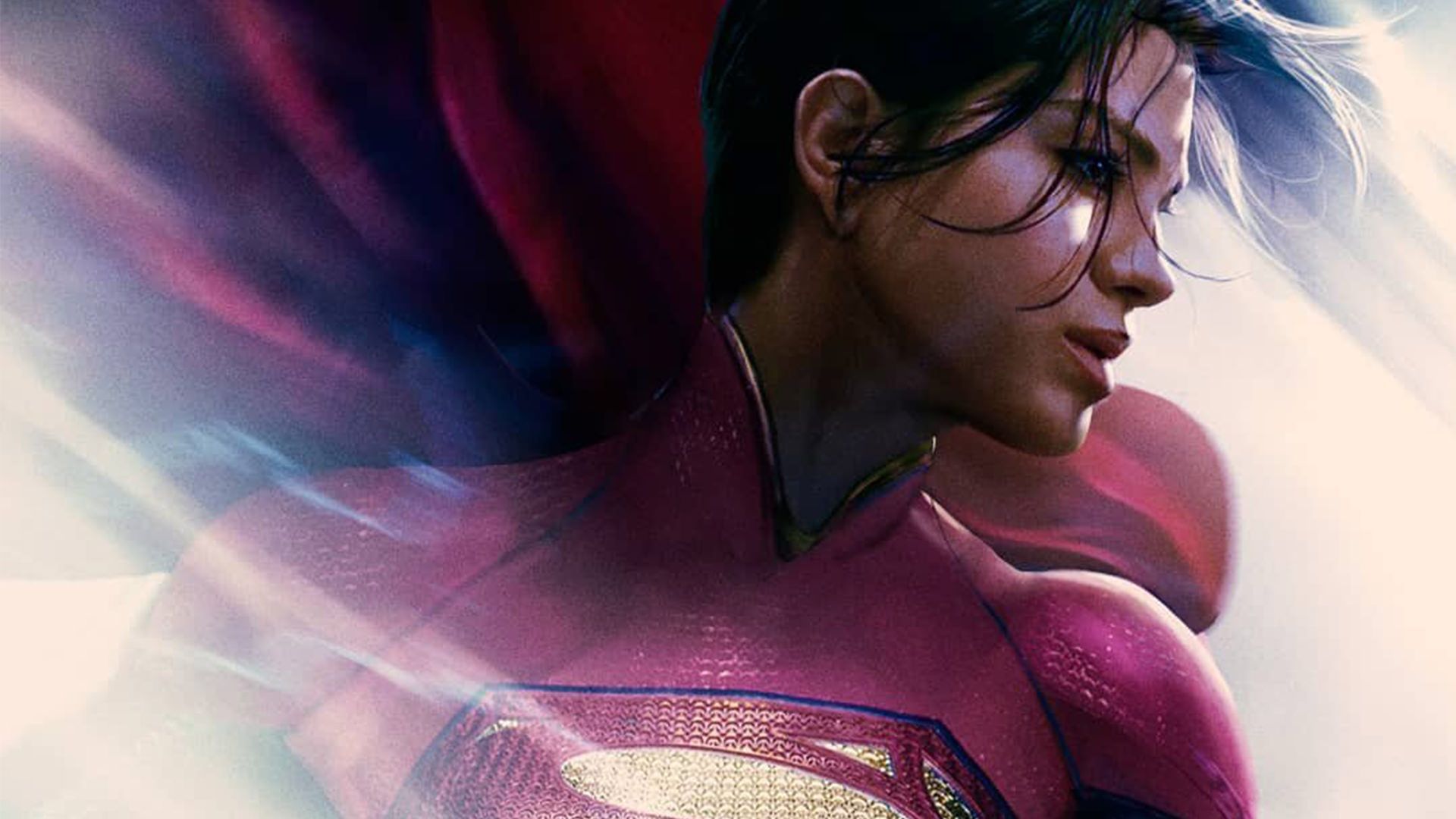 فن آرت سوپرگرل با بازی ساشا کال در فیلم The Flash