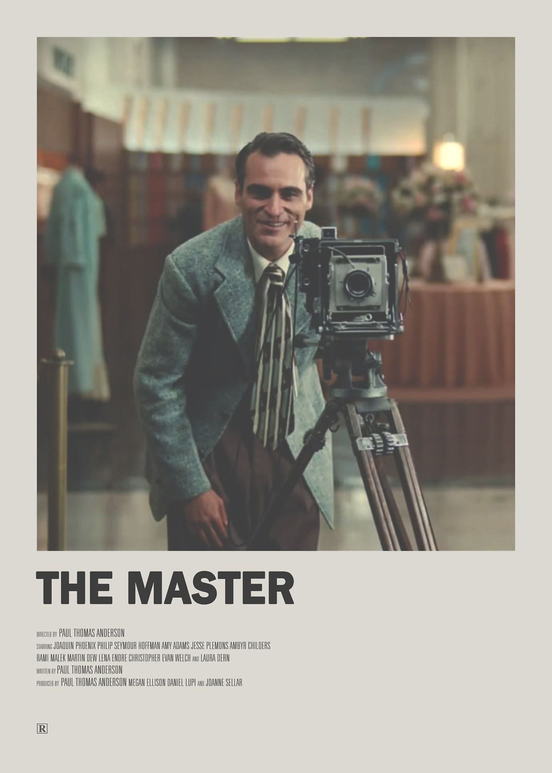 فن آرت فیلم The Master واکین فینیکس در حال عکاسی