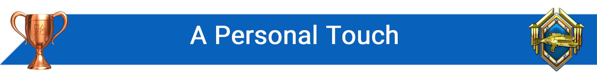 تروفی A Personal Touch