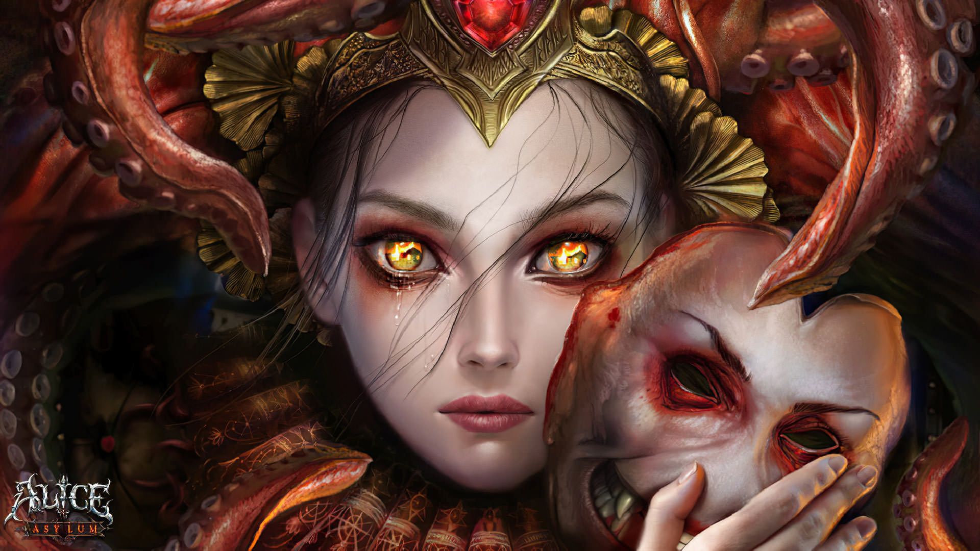 پوستر بازی Alice Asylum