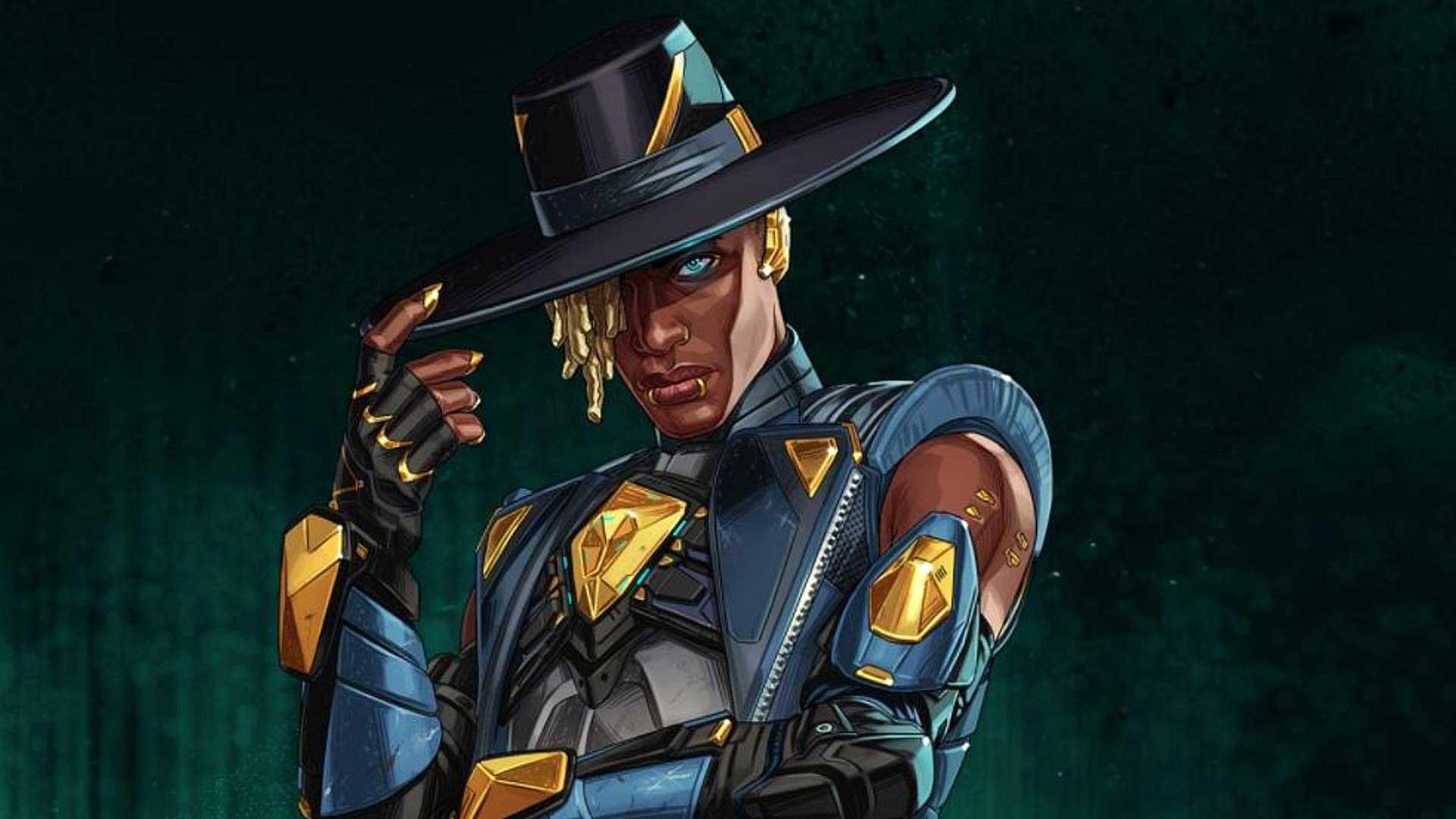 فصل ۱۰ بازی Apex Legends شرکت ریسپاون الکترونیک آرتز و شخصیت در حال حرکت دادن کلاه
