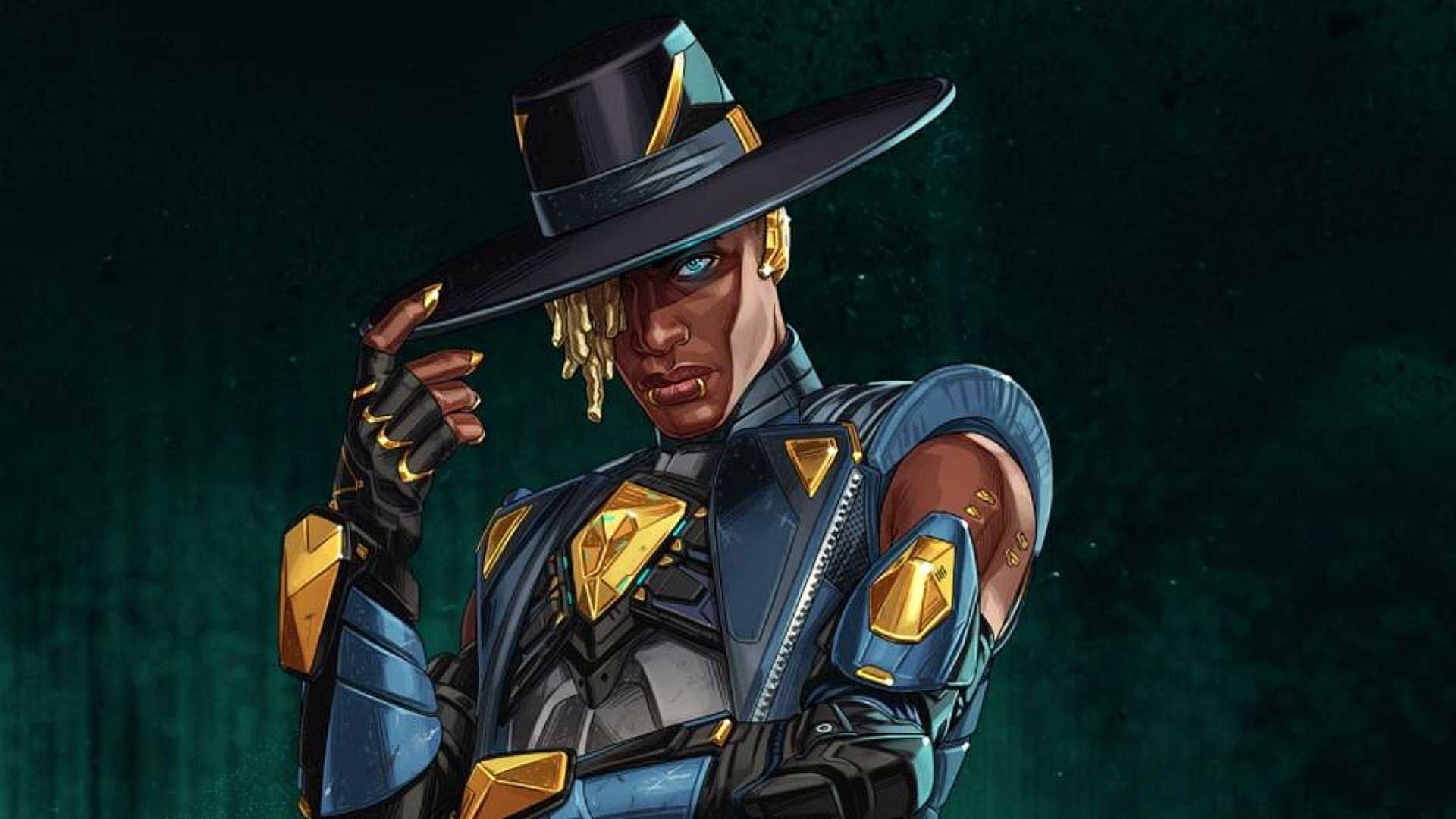 فصل ۱۰ بازی Apex Legends شرکت ریسپاون الکترونیک آرتز و شخصیت در حال حرکت دادن کلاه