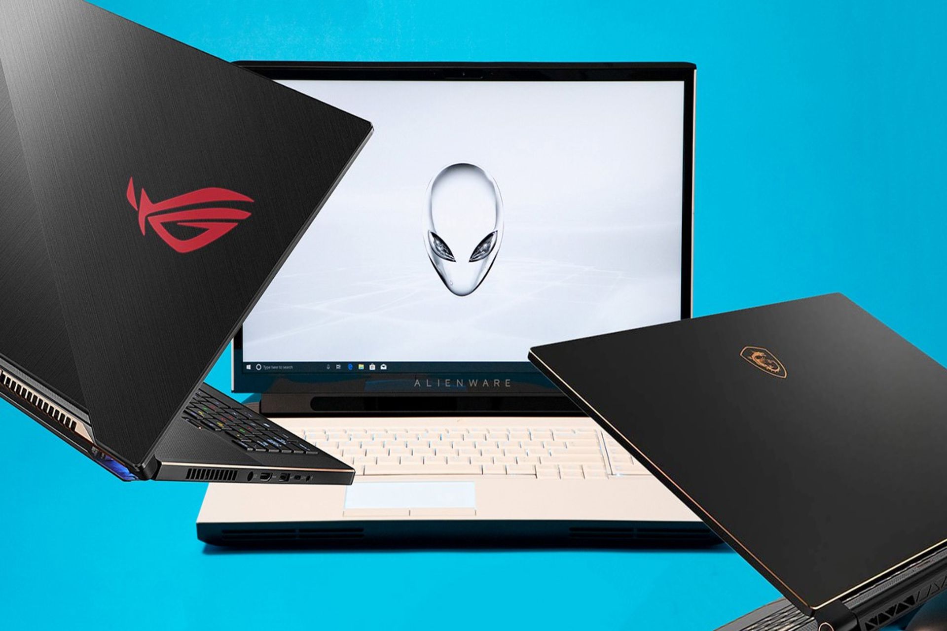 لپ تاپ Alienware  ایسوس و ام اس آی