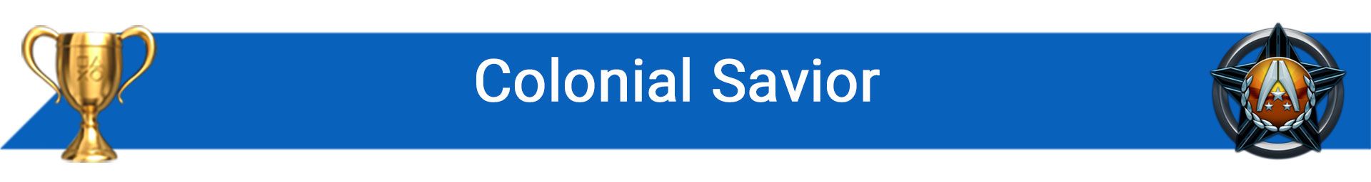 تروفی Colonial Savior