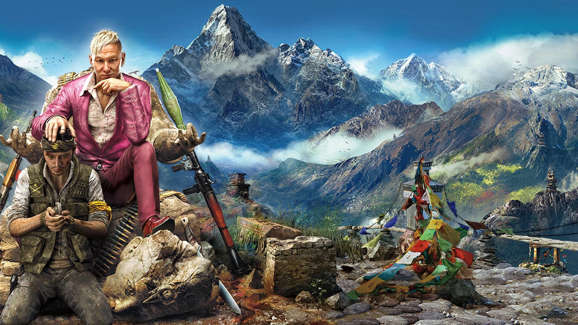 کوه‌های پوشیده از برف Far Cry 4
