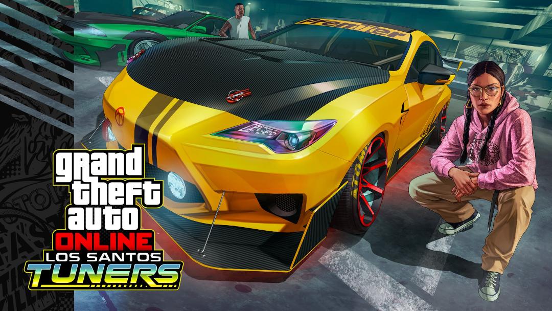 پوستر Los Santos Tuners بازی GTA Online