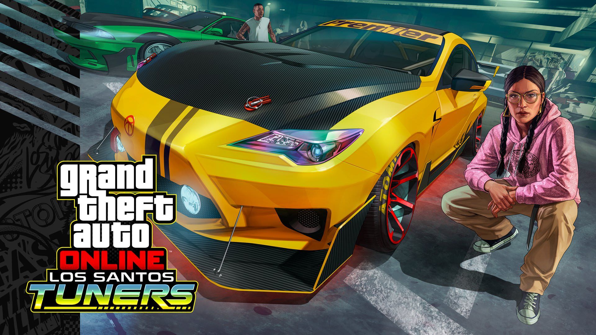پوستر Los Santos Tuners بازی GTA Online
