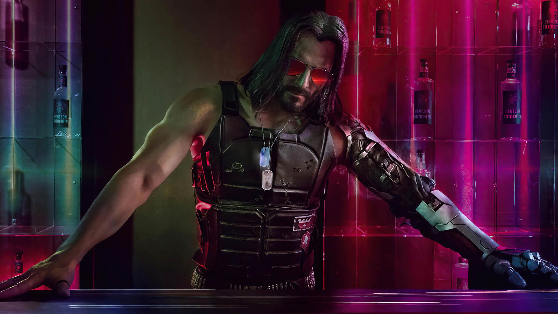 شخصیت جانی سیلورهند با بازی کیانو ریوز در بازی cyberpunk 2077