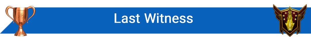 تروفی Last Witness