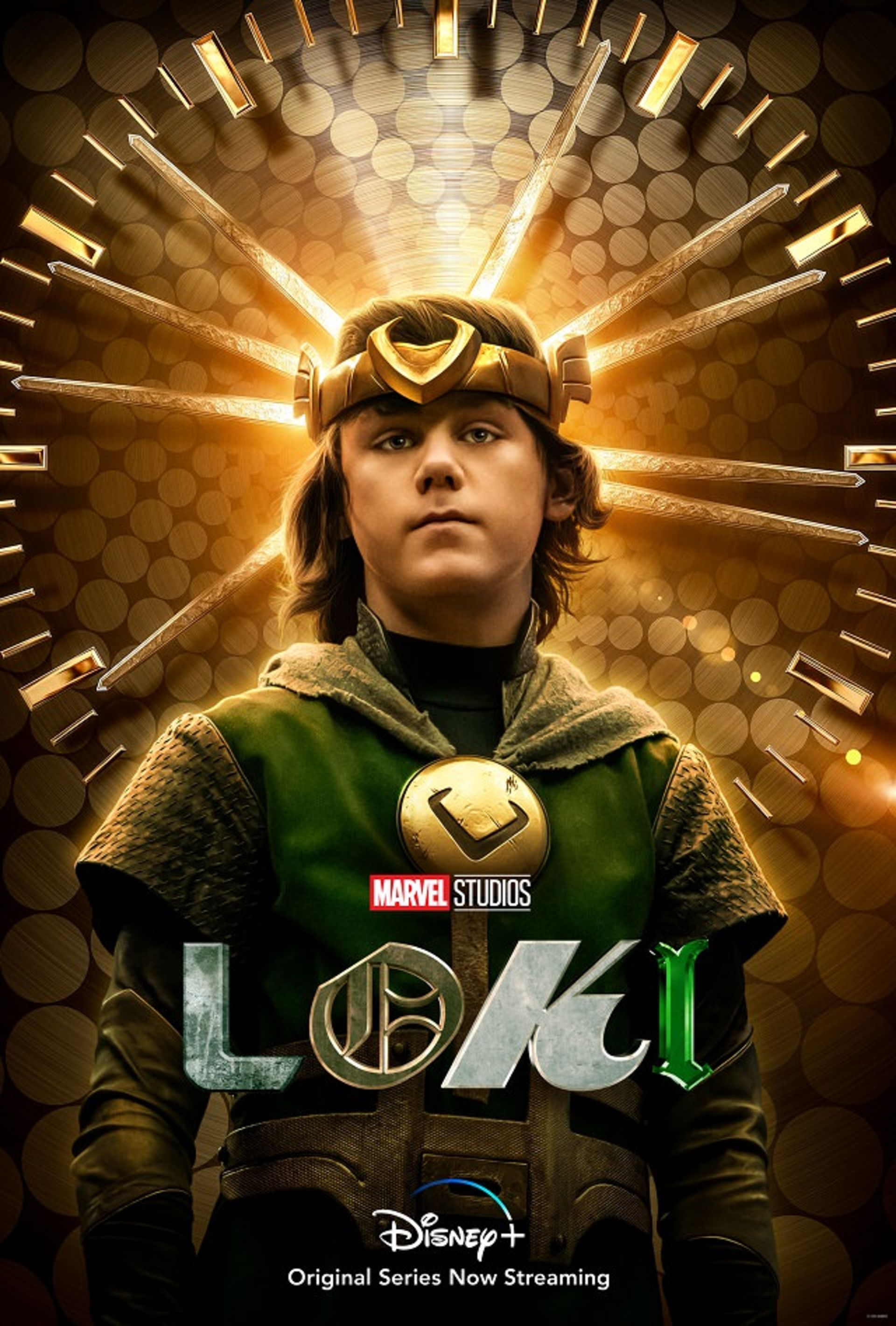 جک ویل در نقش کید لوکی در پوستر شخصیت قسمت پنجم سریال Loki