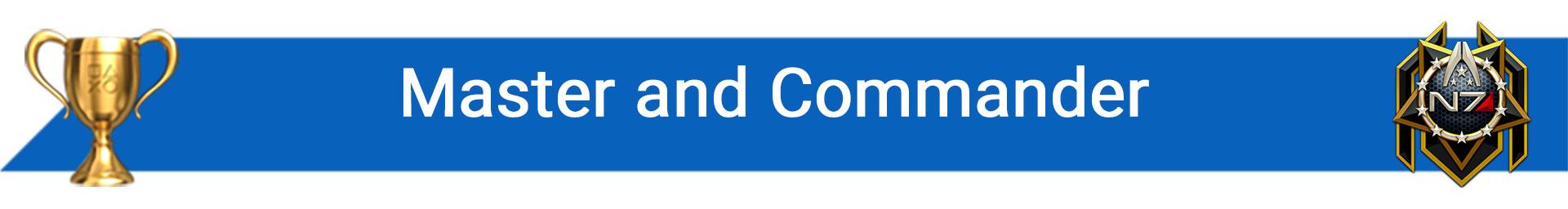 تروفی Master and Commander