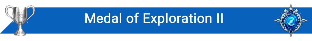 تروفی Medal of Exploration II