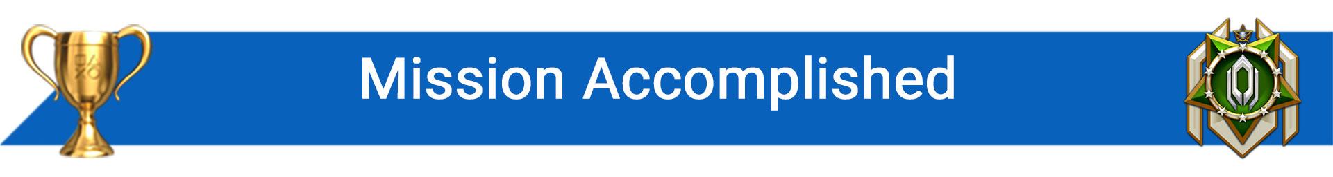 تروفی Mission Accomplished