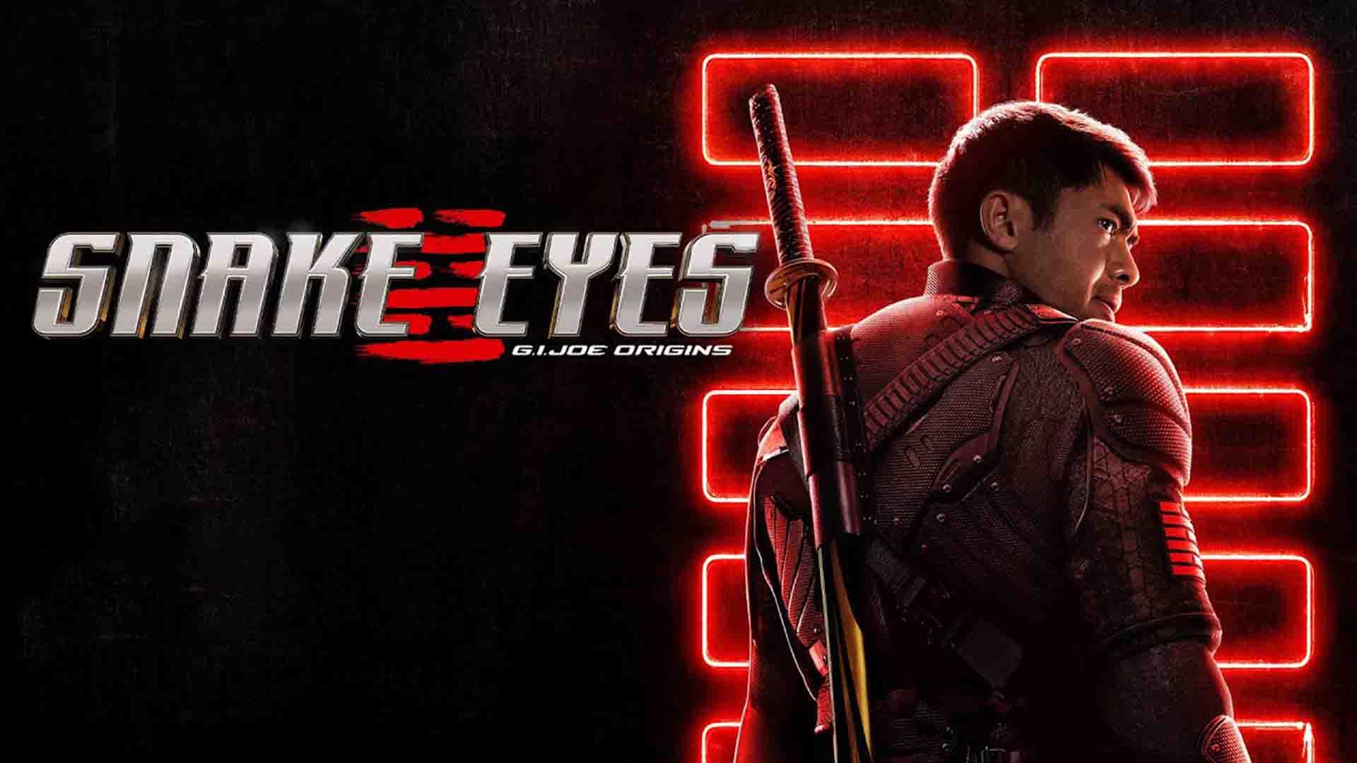 هنری گلدینگ در پوستر فیلم Snake Eyes: G.I. Joe Origins
