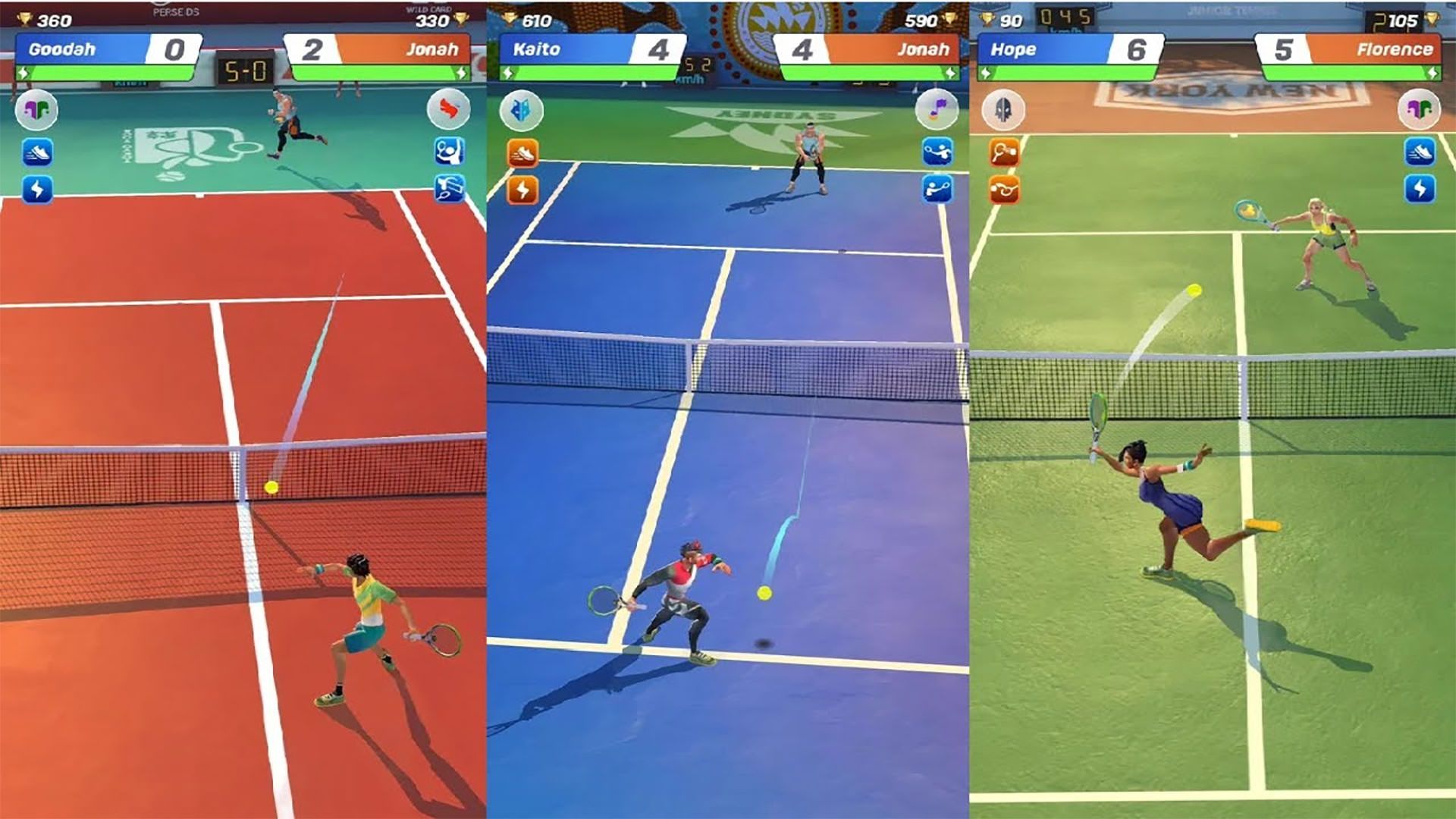 بازی اندروید Tennis Clash