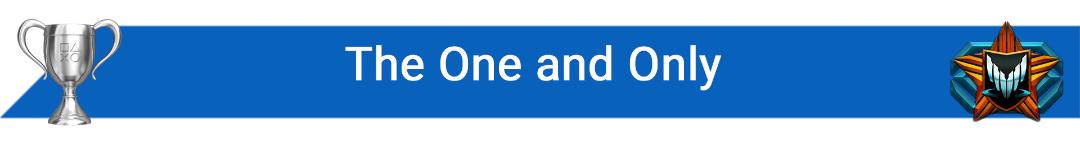 تروفی The One and Only