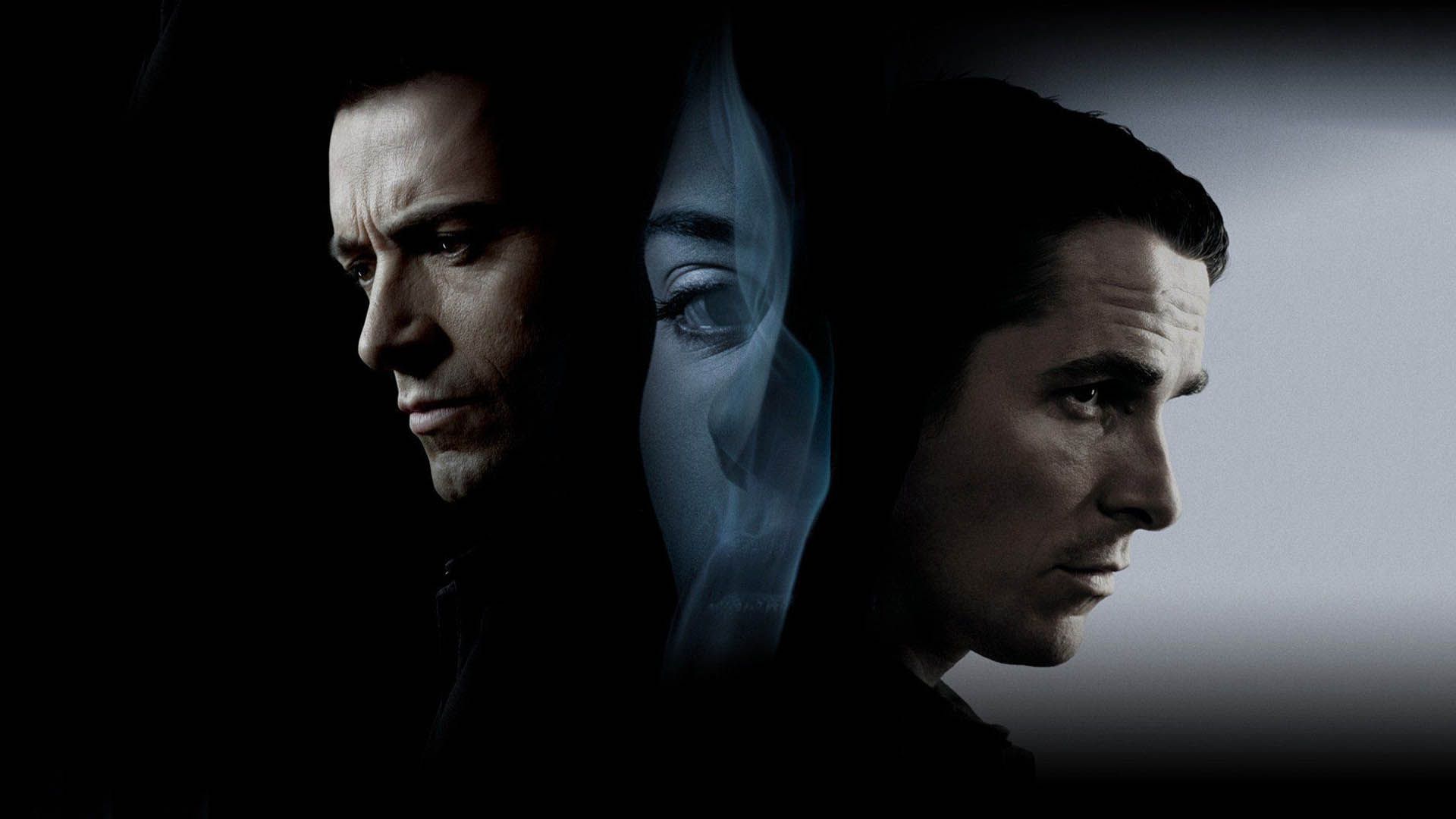 کاور فیلم The Prestige با حضور کریستین بیل و هیو جکمن