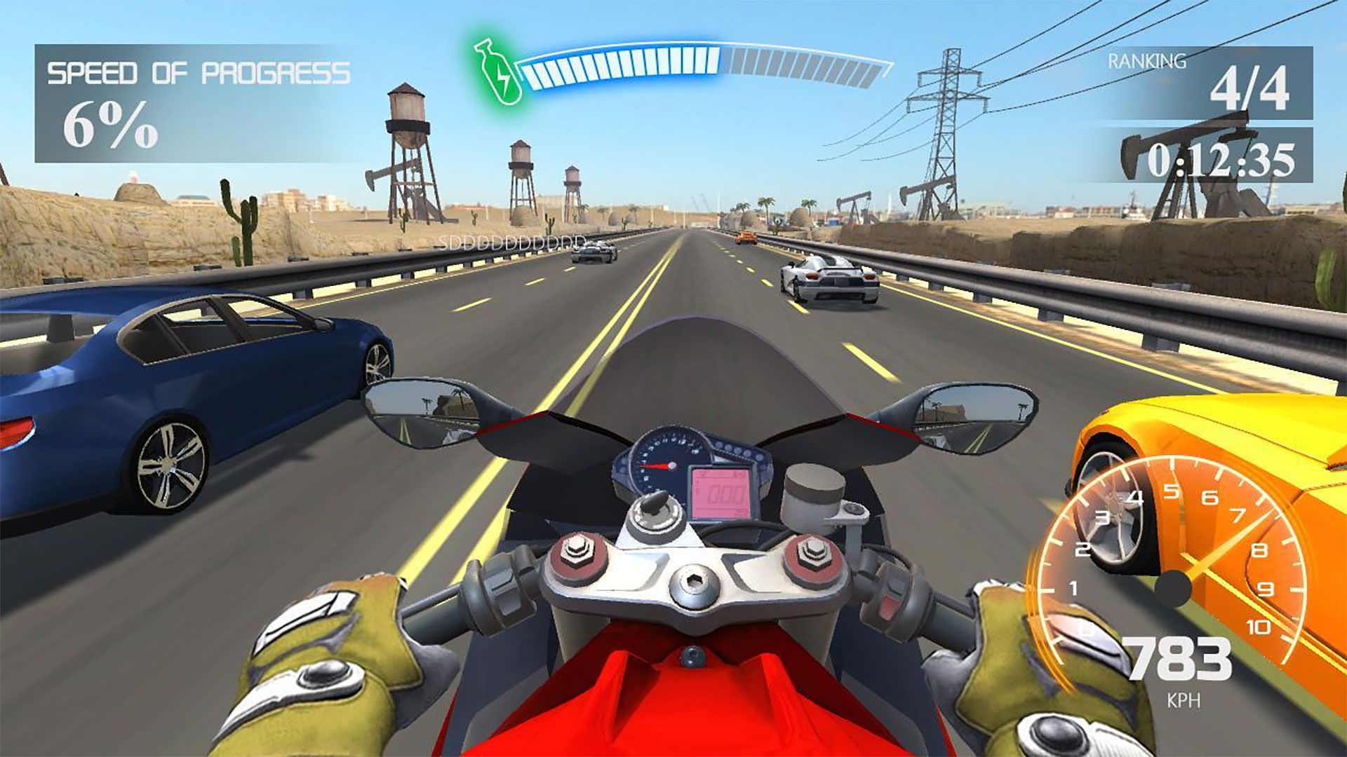 بازی اندروید Traffic Rider