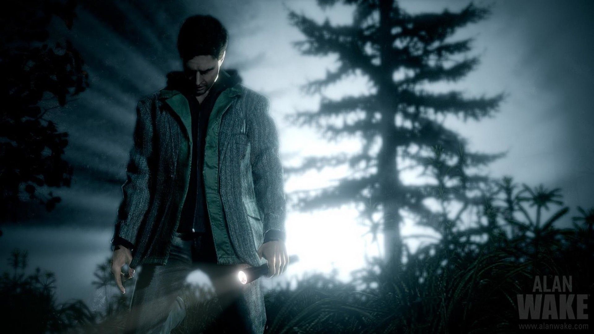 نمایی از بازی Alan Wake