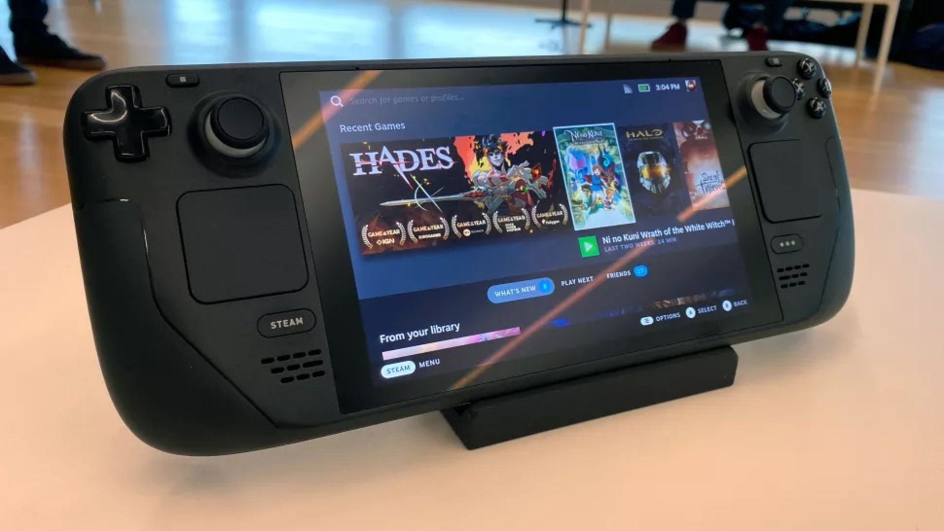 کنسول دستی Steam Deck برای اجرای بازی های پی سی