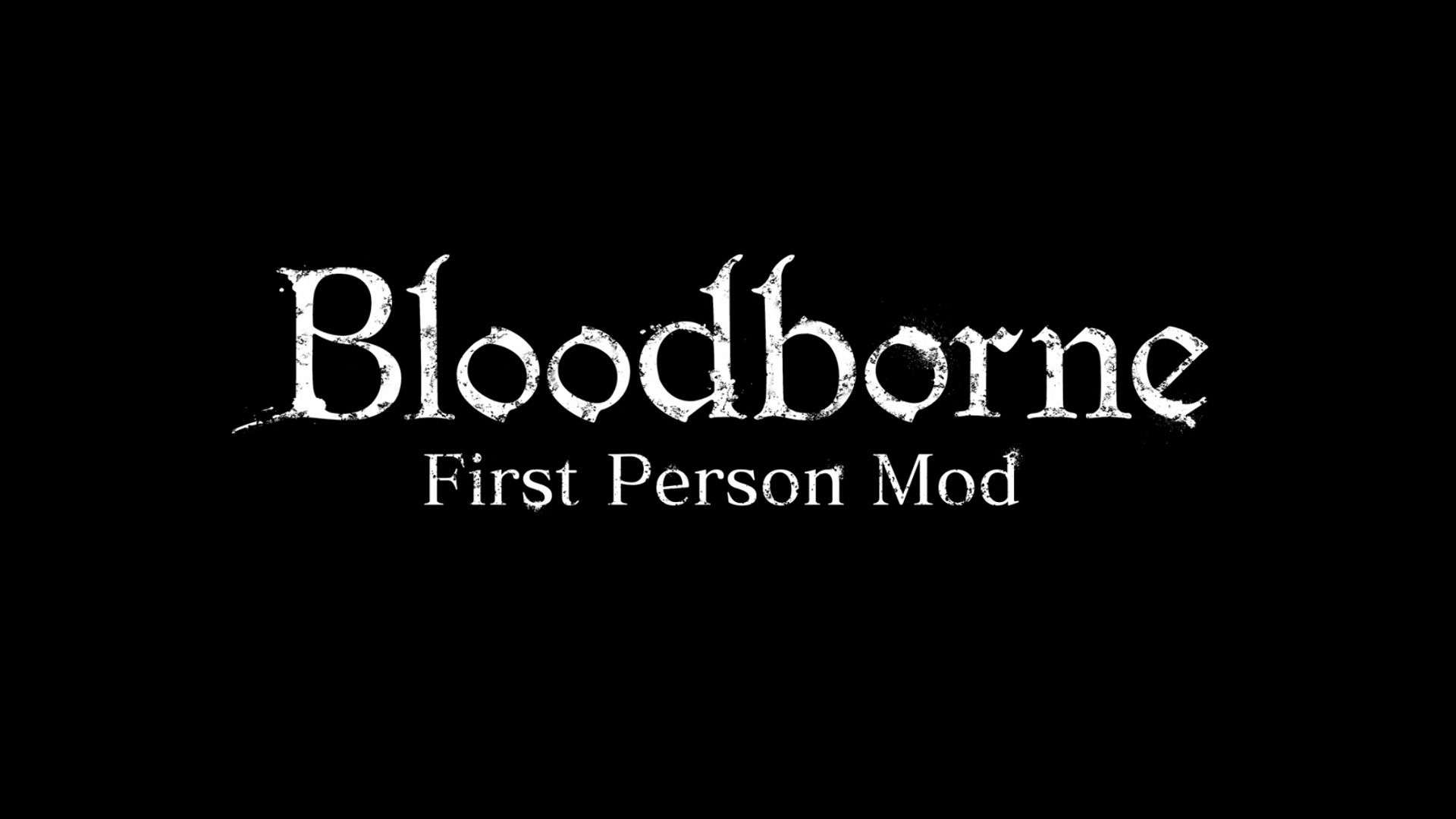پوستر ماد اول‌شخص Bloodborne
