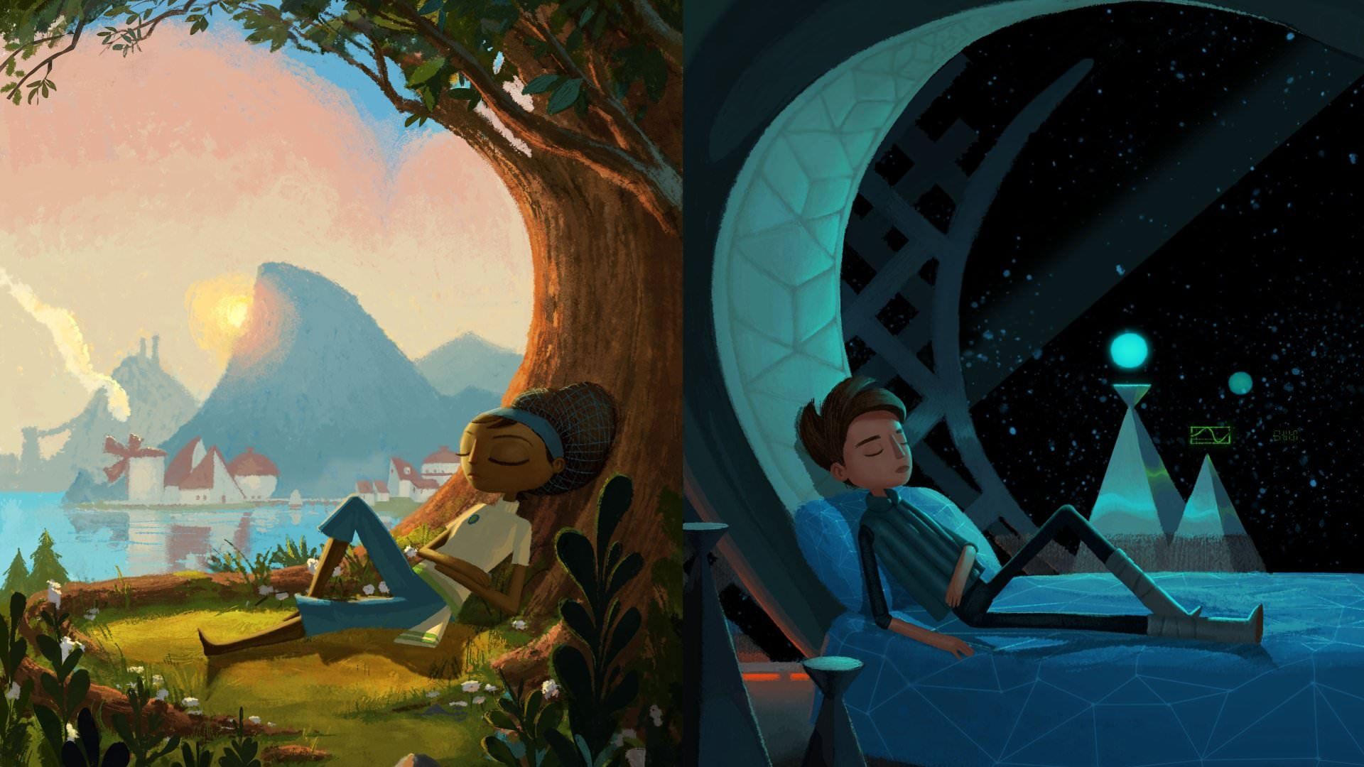 دو شخصیت بازی Broken Age