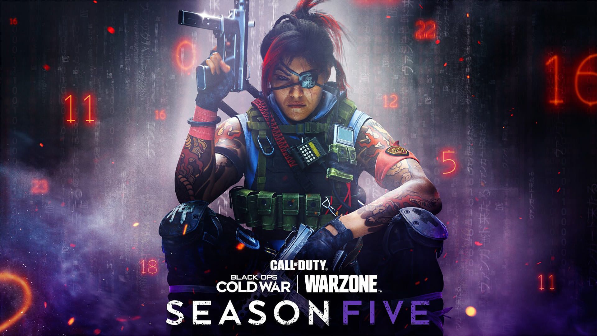 اوپراتور زن بازی Call of Duty در بین اعداد