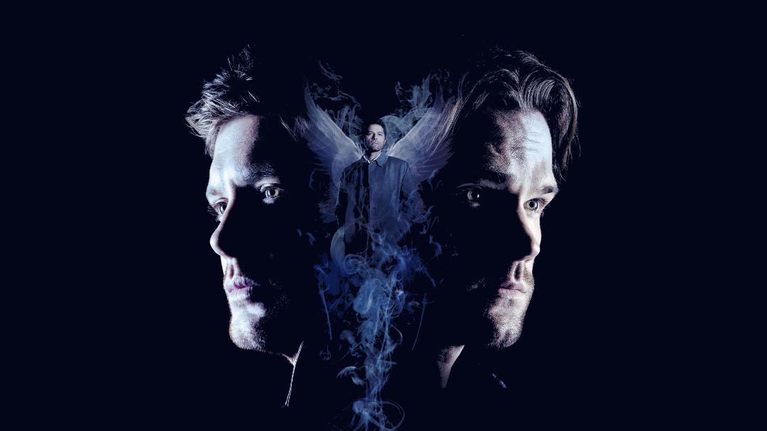 فن آرت سریال supernatural با حضور شخصیت های دین، سم و کستیل