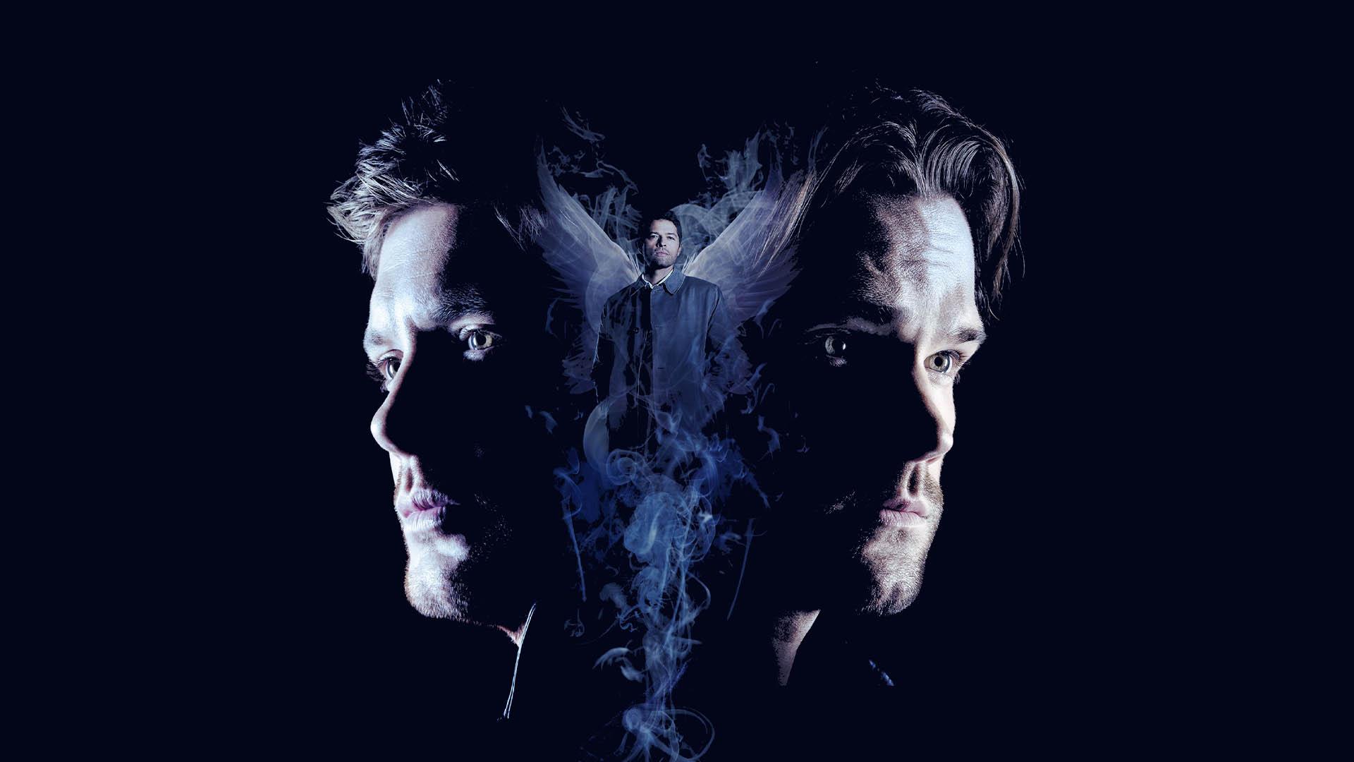 فن آرت سریال supernatural با حضور شخصیت های دین، سم و کستیل