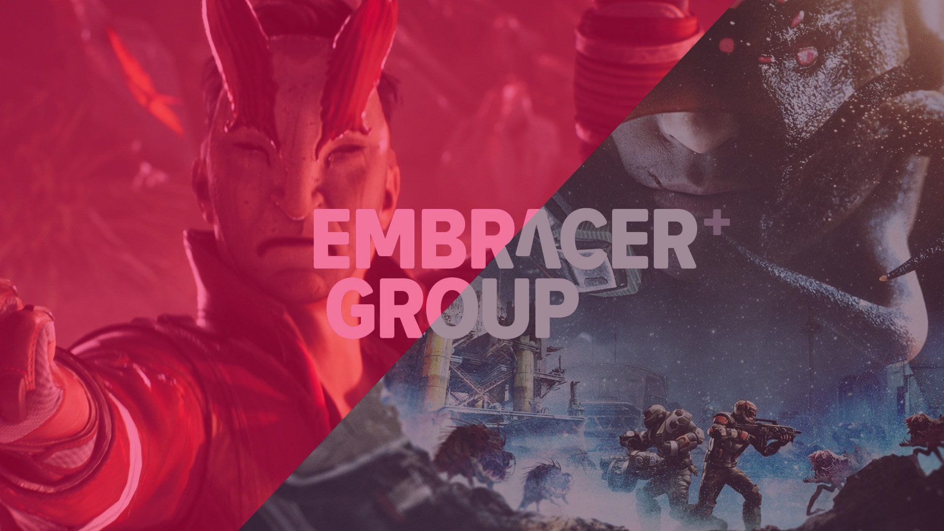 لوگوی شرکت Embracer Group