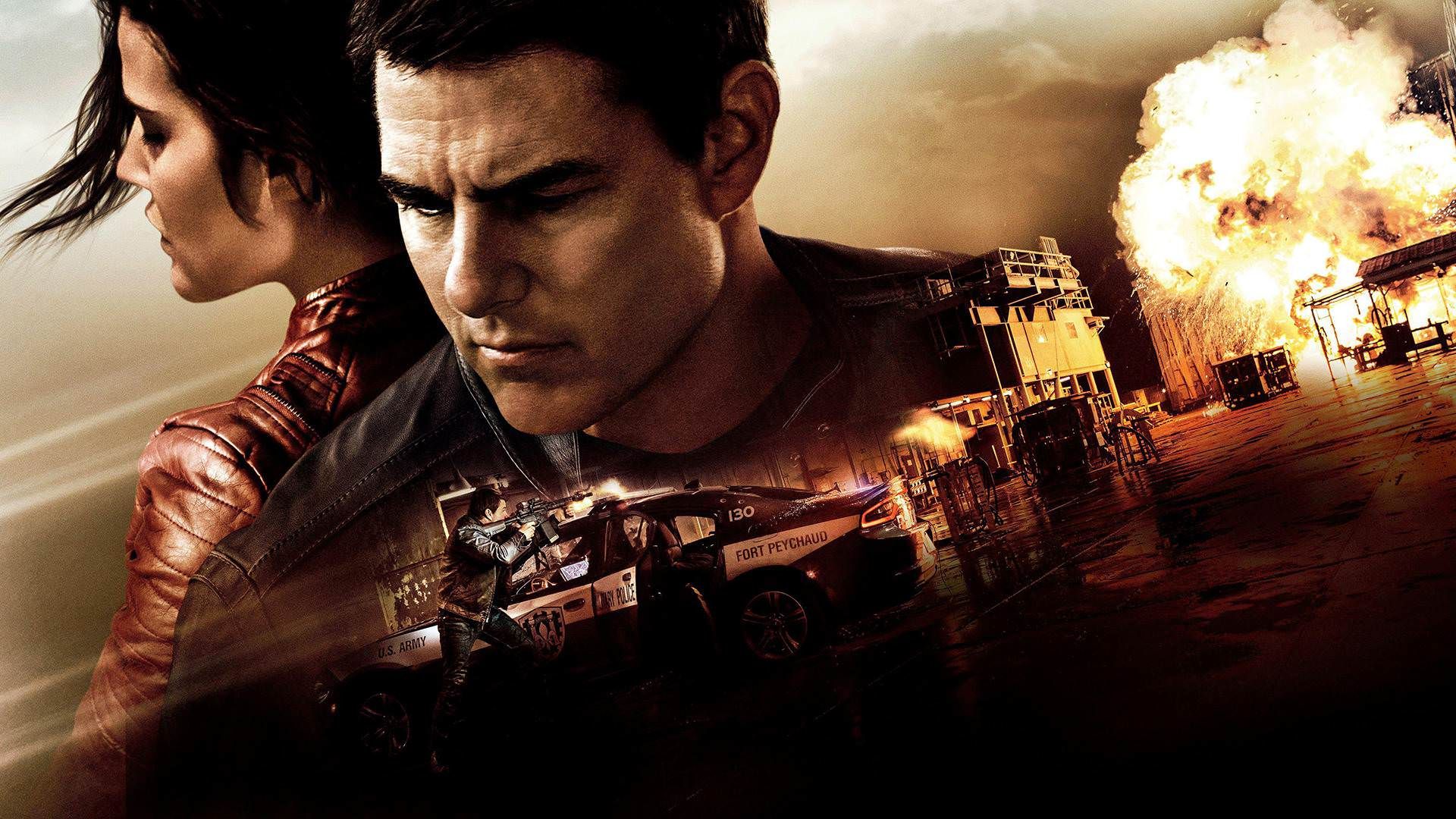 تام کروز در پوستر فیلم Jack Reacher