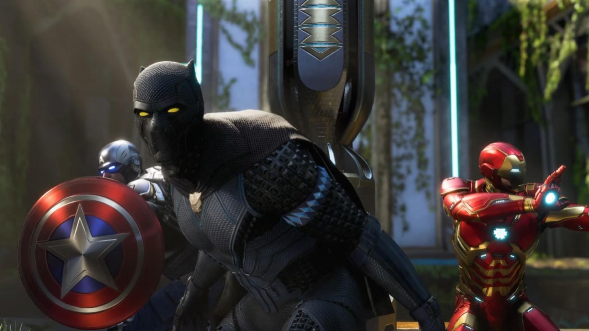 کاراکتر بلک پنتر در دی‌ال‌سی War for Wakanda بازی Marvel's Avengers