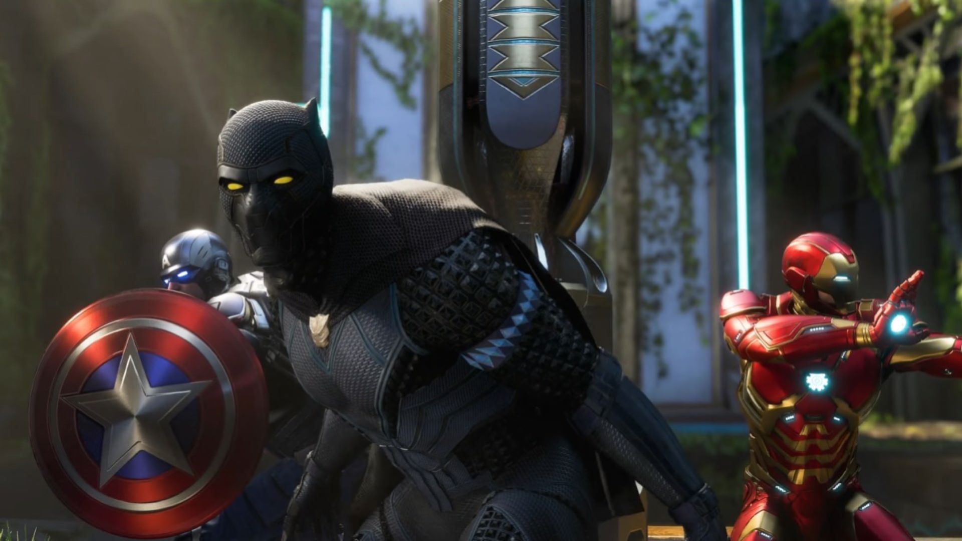 کاراکتر بلک پنتر در دی‌ال‌سی War for Wakanda بازی Marvel's Avengers