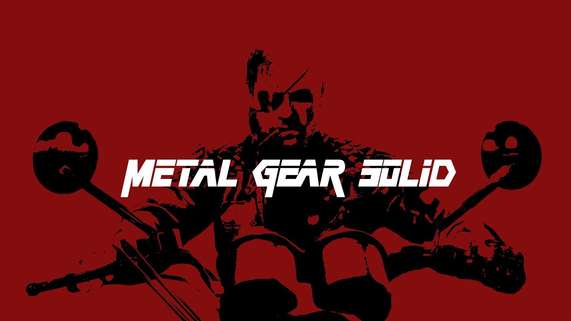 پوستر سری بازی متال گیر سالید (Metal Gear Solid)))