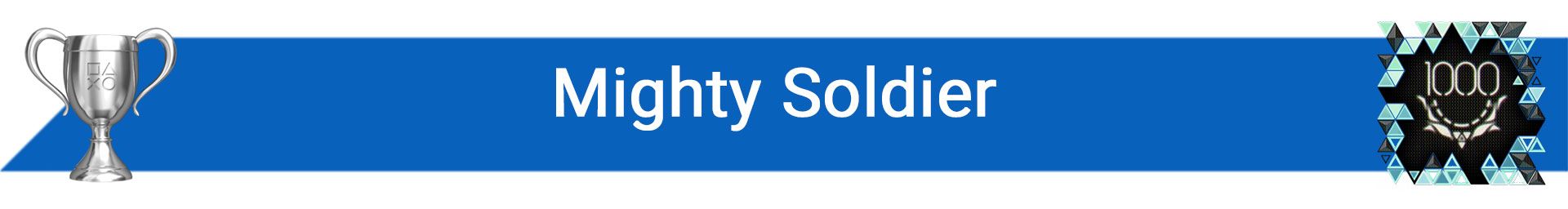 تروفی Mighty Soldier