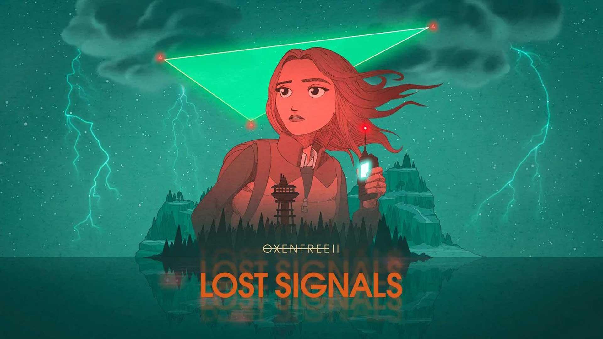 دختر موقرمز بازی Oxenfree 2: Lost Signals استودیو مستقل اسکول نایت