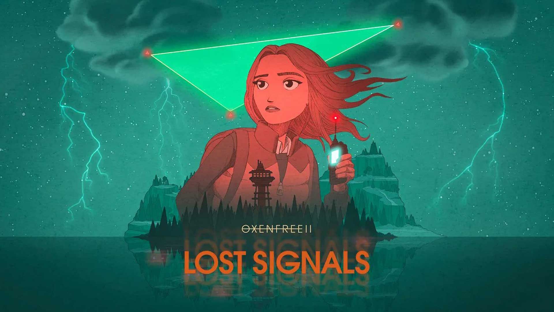 دختر موقرمز بازی Oxenfree 2: Lost Signals استودیو مستقل اسکول نایت
