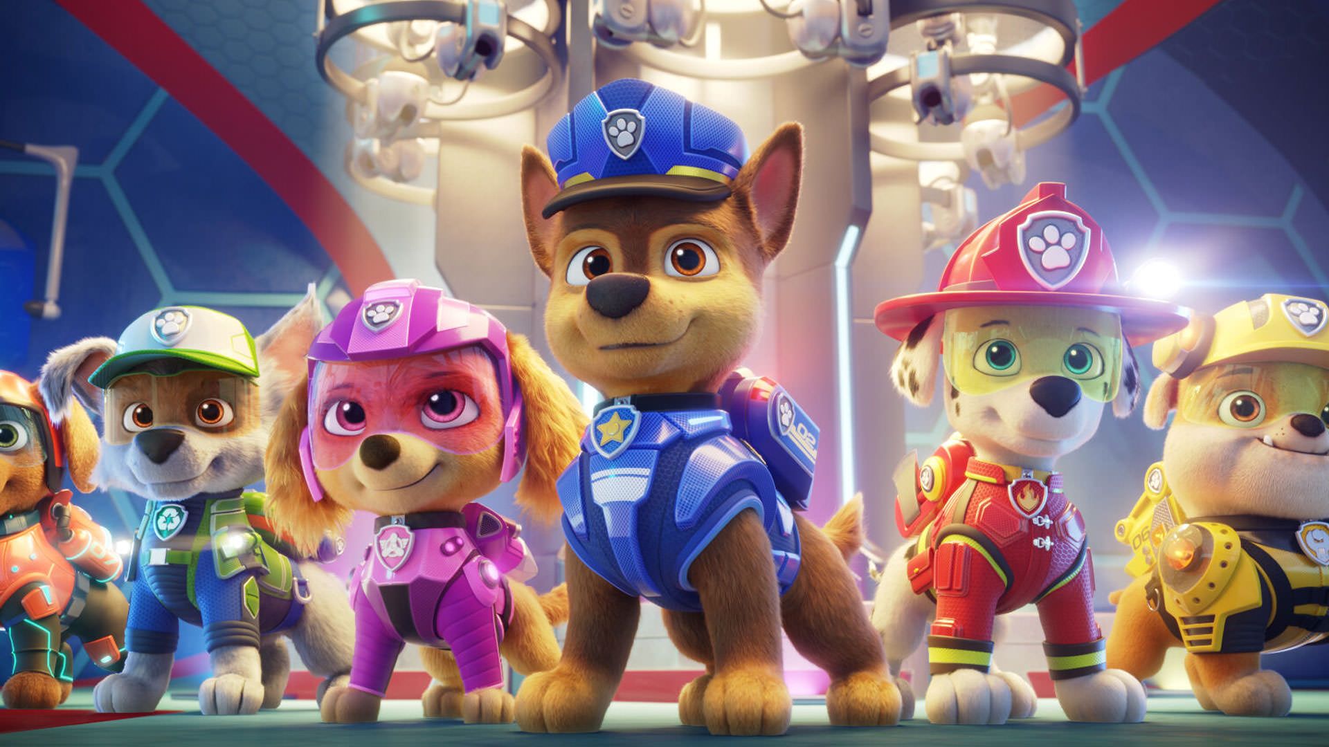سگ های نگهبان در انیمیشن paw patrol