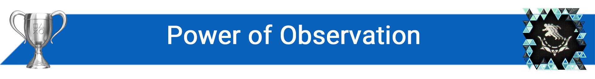 تروفی Power of Observation