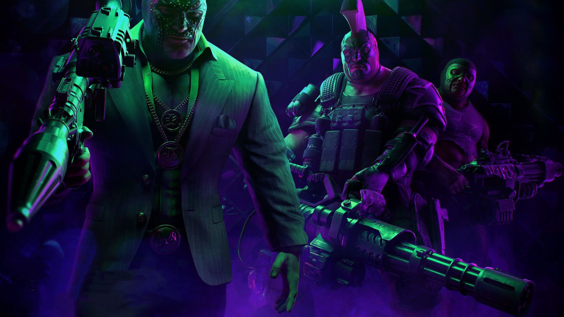 یکی از شخصیت های داستانی Saints Row The Third HD