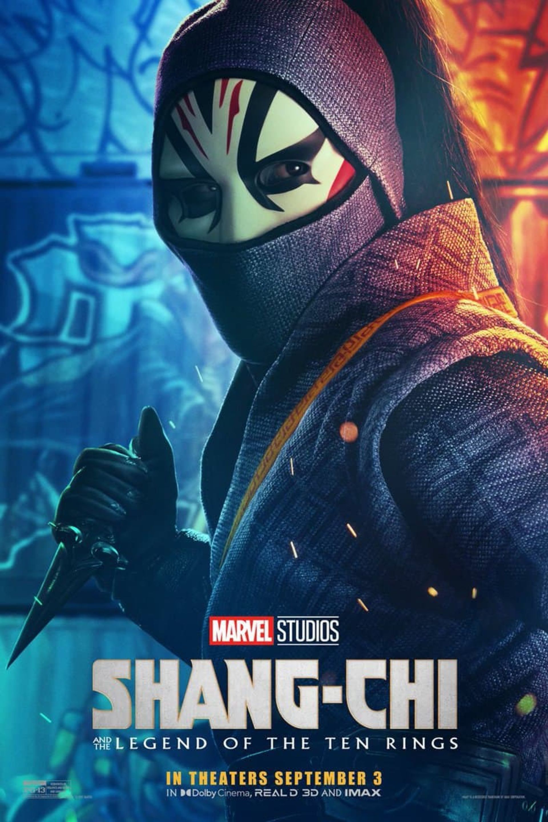 شخصیت مرموز و آدمکش Death Dealer در پوستر شخصیت فیلم Shang-Chi and The Legend of the Ten Rings