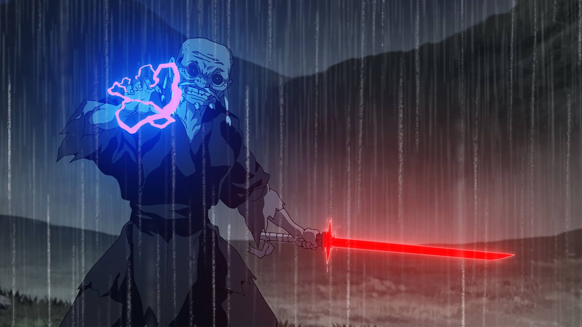 جدای سامورایی در انیمه Star Wars Visions