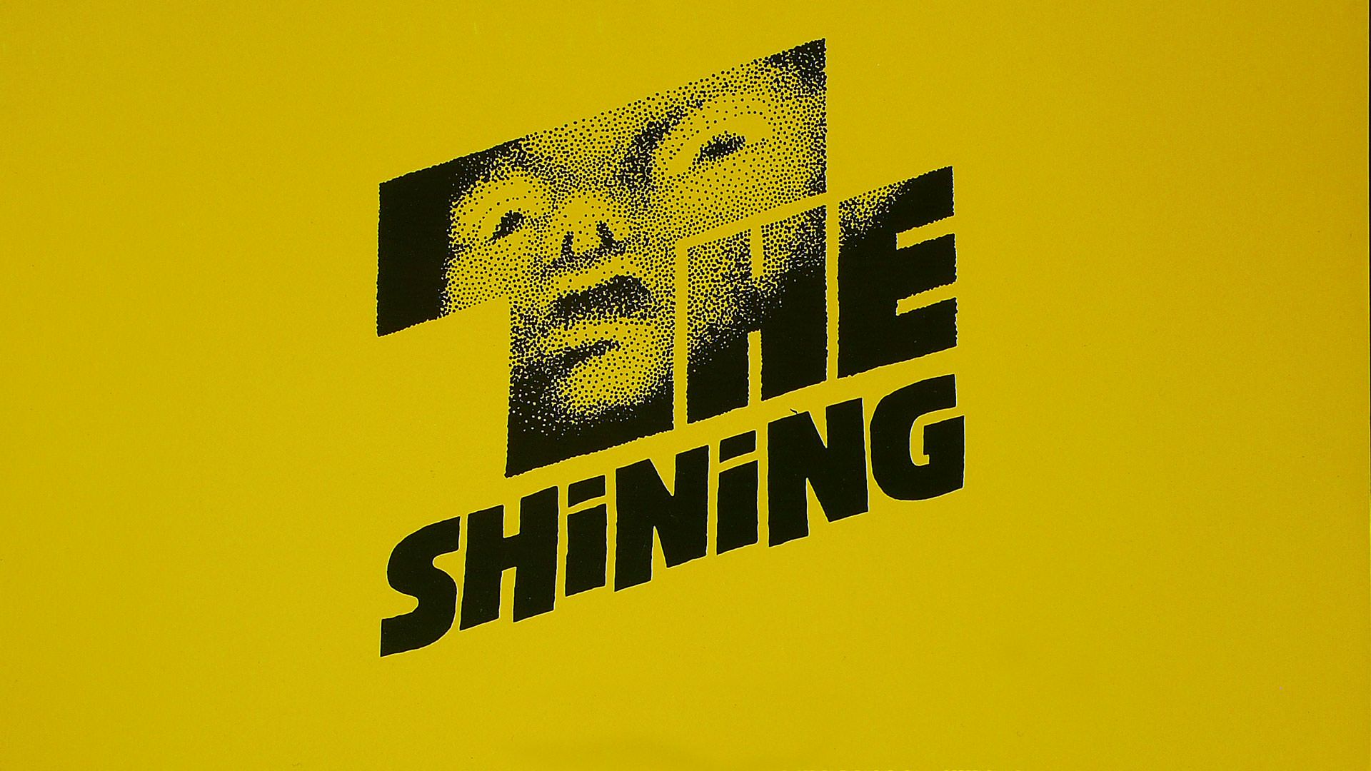 پوستر زرد و مشهور فیلم The Shining