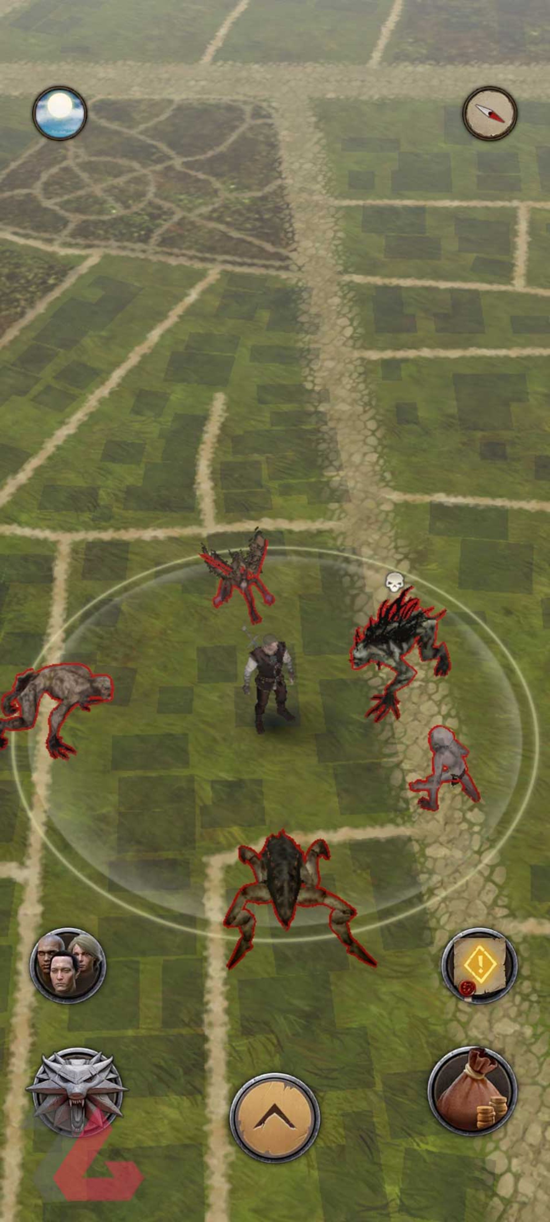 دشمنان بازی The Witcher: Monster Slayer