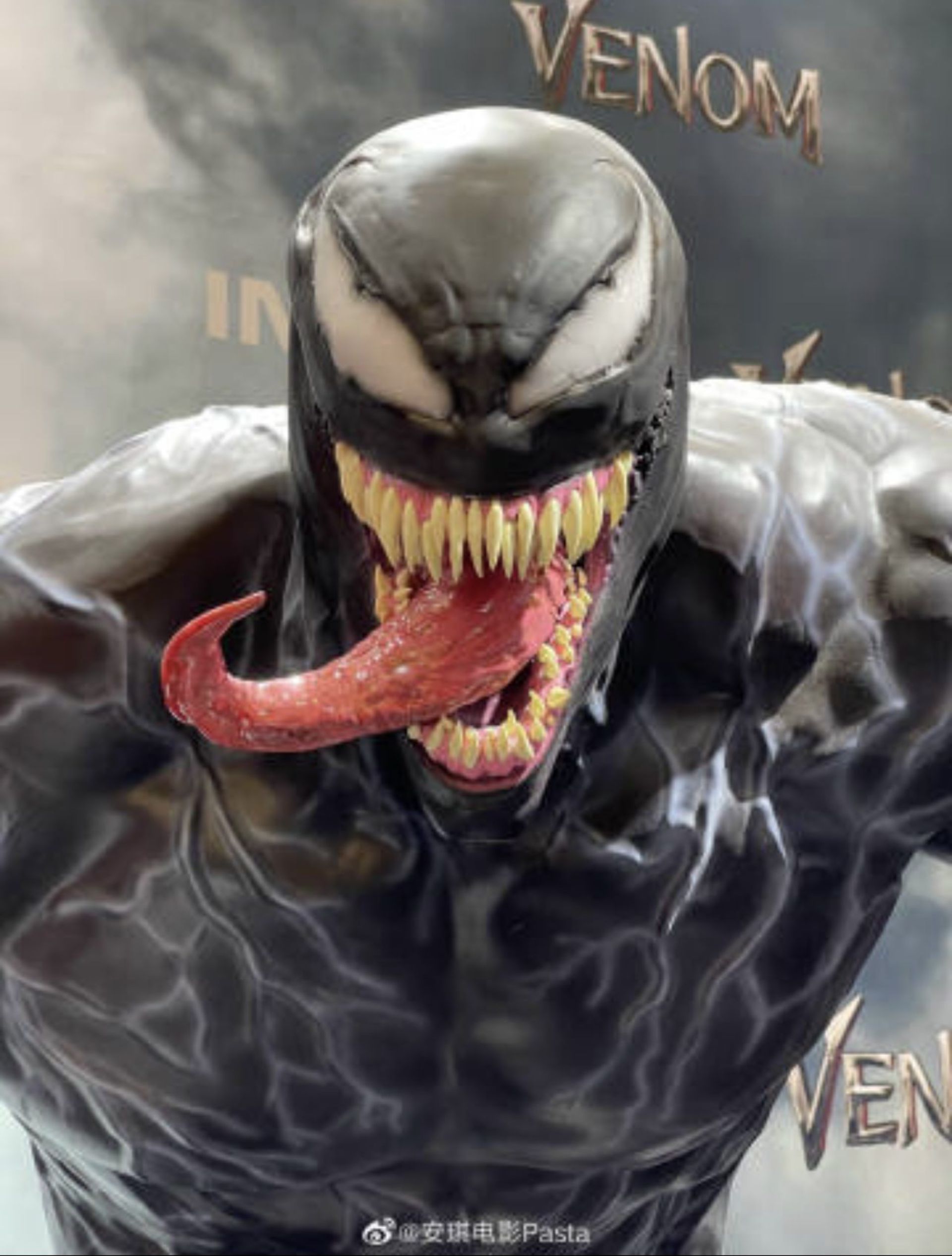بخش سر مجسمه ونوم در فیلم Venom: Let There Be Carnage