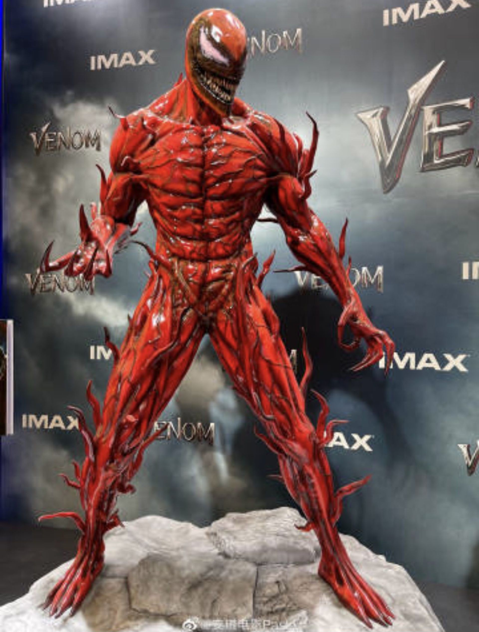 ظاهر کامل مجسمه کارنیج در فیلم Venom: Let There Be Carnage