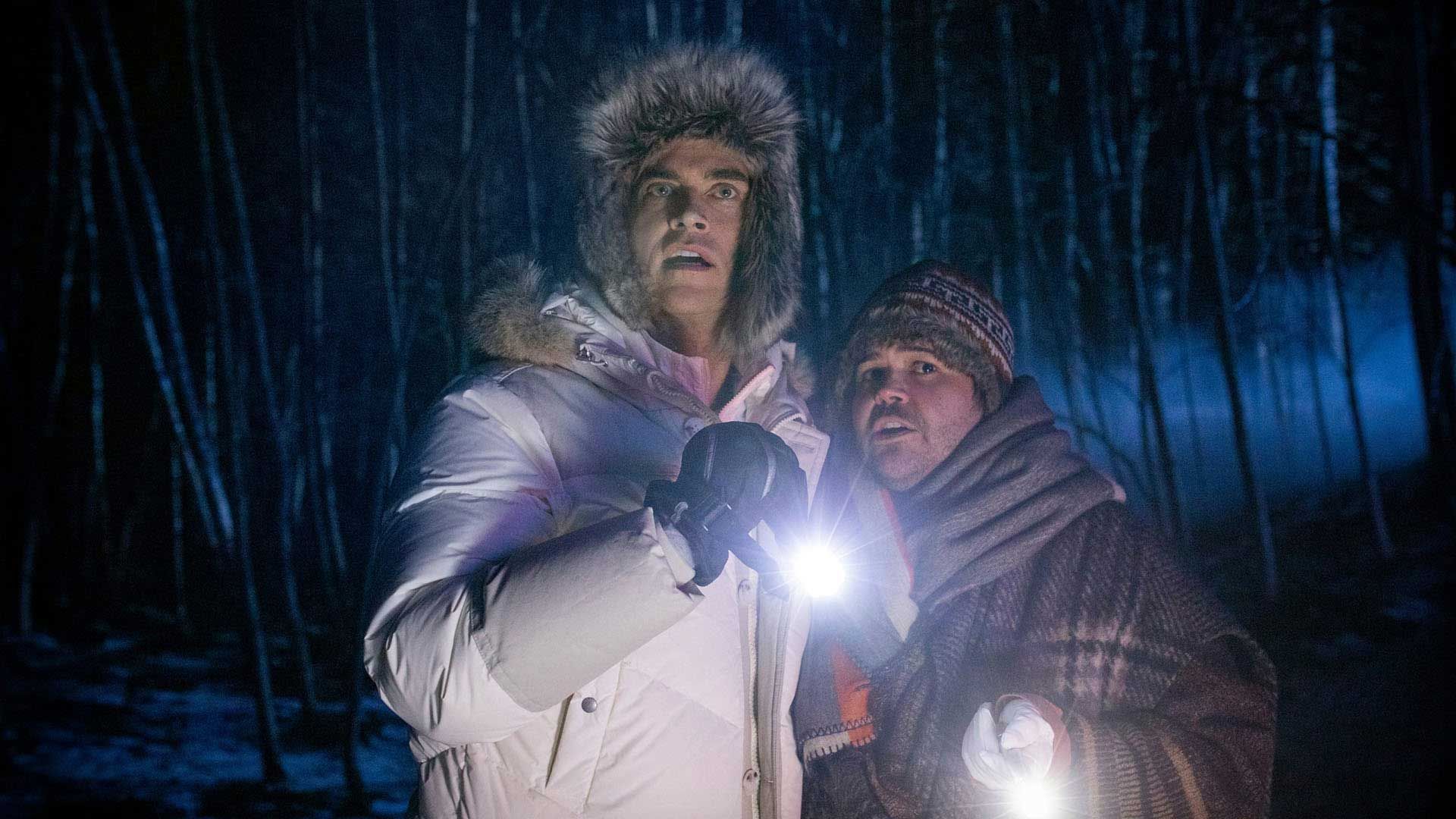 دو مرد داخل جنگل سرد فیلم Werewolves Within یوبیسافت