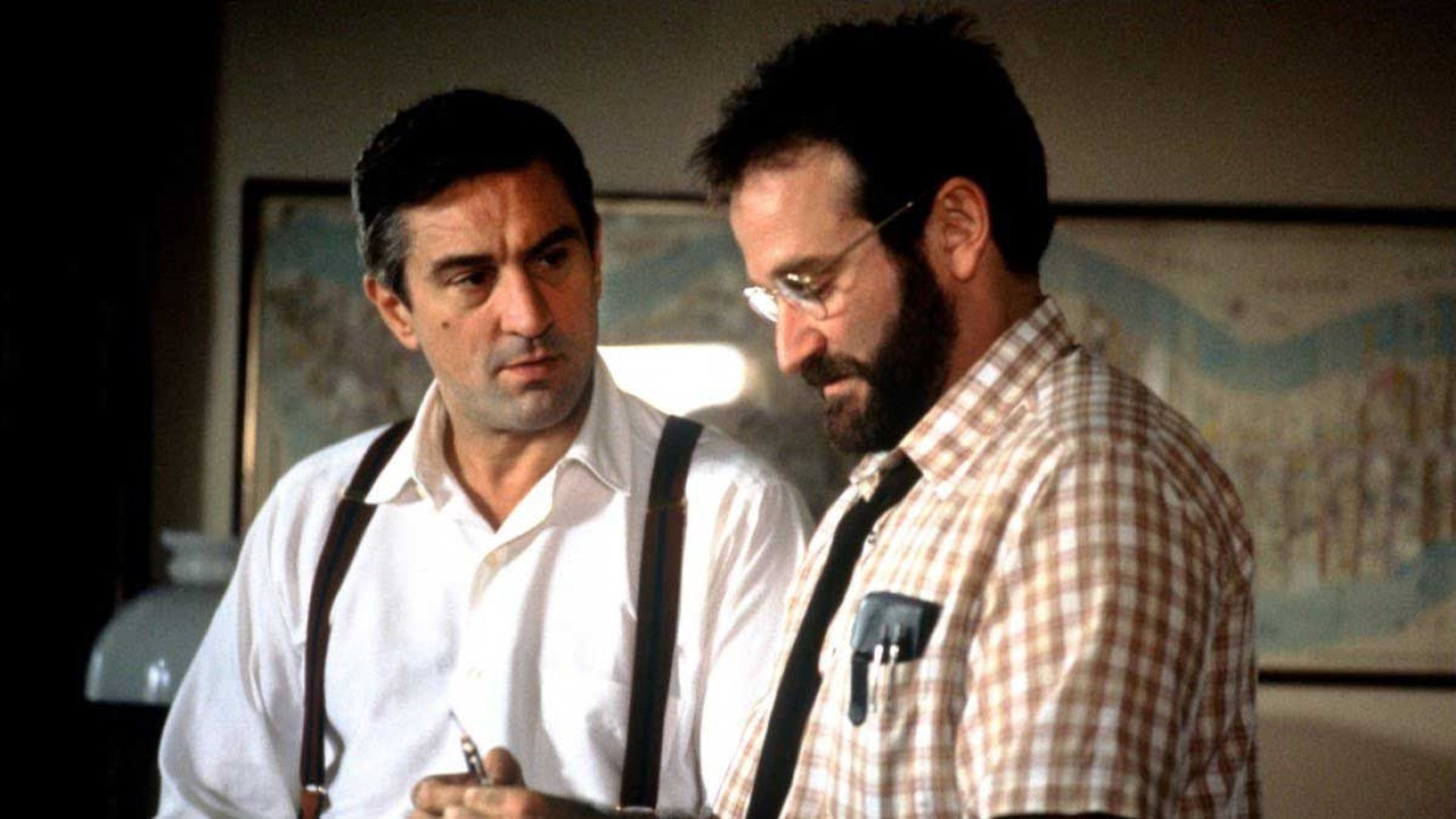 رابرت دنیرو و رابین ویلیامز در فیلم Awakenings